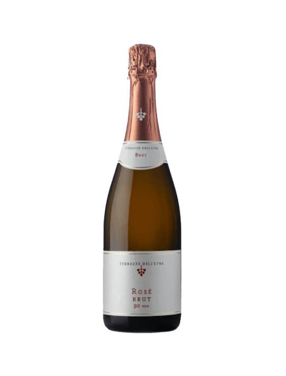 Metodo Classico Brut Blanc de Noir Rosé 50 mesi 2019 - Terrazze dell'Etna