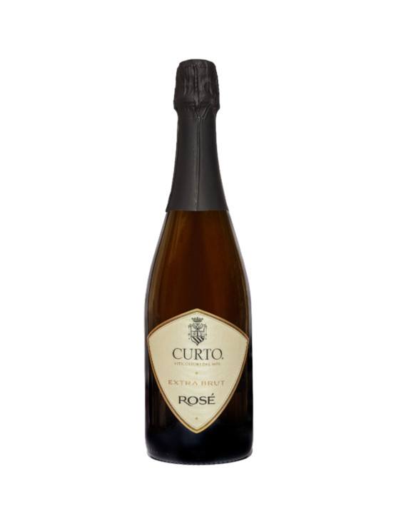Curto - Sparkling Method Classic Extra Brut Rosé - 2021 - 75 cl
