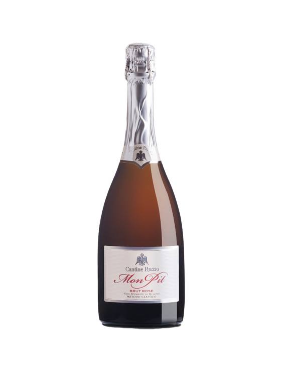 Cantine Russo - Spumante Metodo Classico Brut Mon Pit Rosé - 2017 - 75 cl