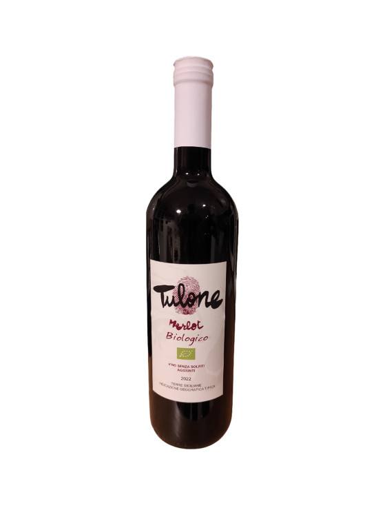 Giuseppe Tulone - Merlot Without Added Sulfites - 2021 - 75 cl